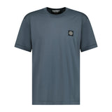 Stone Island Small Patch Logo T-Shirt Lead Grey - Boinclo ltd - Outlet Sale Under Retail