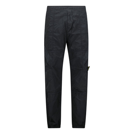 Stone Island Steel Grey Nylon Metal Garment Dyed Cargo Trousers - Boinclo ltd - Outlet Sale Under Retail