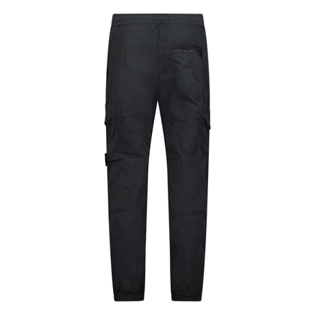 Stone Island Steel Grey Nylon Metal Garment Dyed Cargo Trousers - Boinclo ltd - Outlet Sale Under Retail