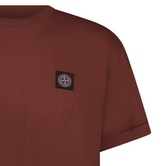 Compass Logo T-Shirt Maroon