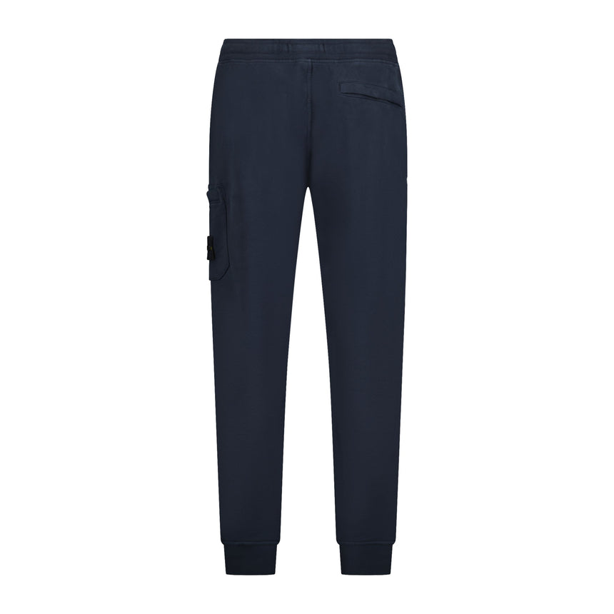 Badge Cotton Sweat Pants Navy