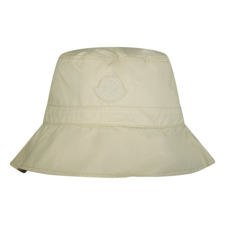 (Womens) Moncler Nylon Bucket Hat Beige - Boinclo ltd - Outlet Sale Under Retail