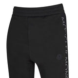 Moncler Tape Writing Logo Sweatpants Black - Boinclo ltd